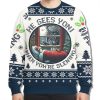 Krampus He Sees You When Youre Sleeping Christmas Sweater