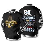 LA Dodgers 9x World Series Champions Jacket