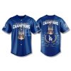 LA Dodgers World Champions Signatures Jersey 2025