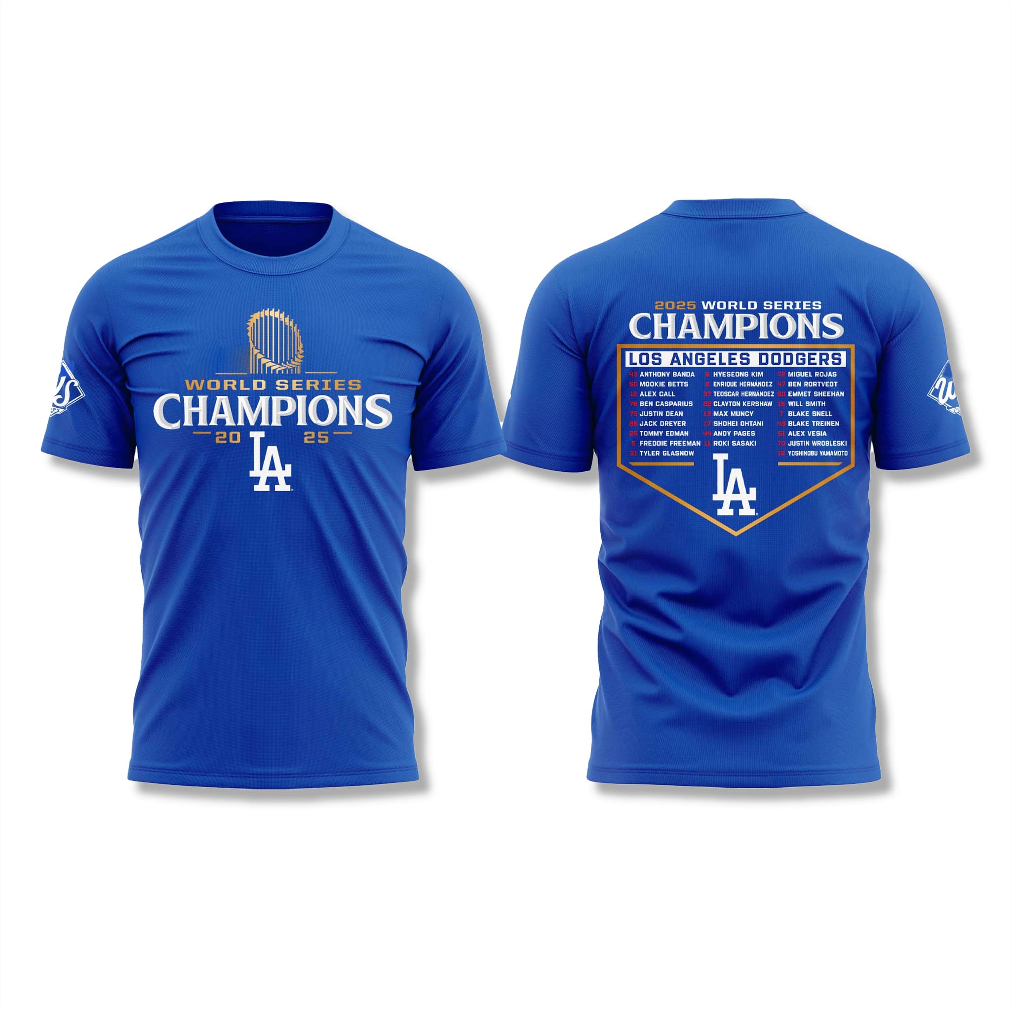 LA Dodgers World Series All Team Shirt 2025 LA Dodgers World Series All Team Shirt 2025