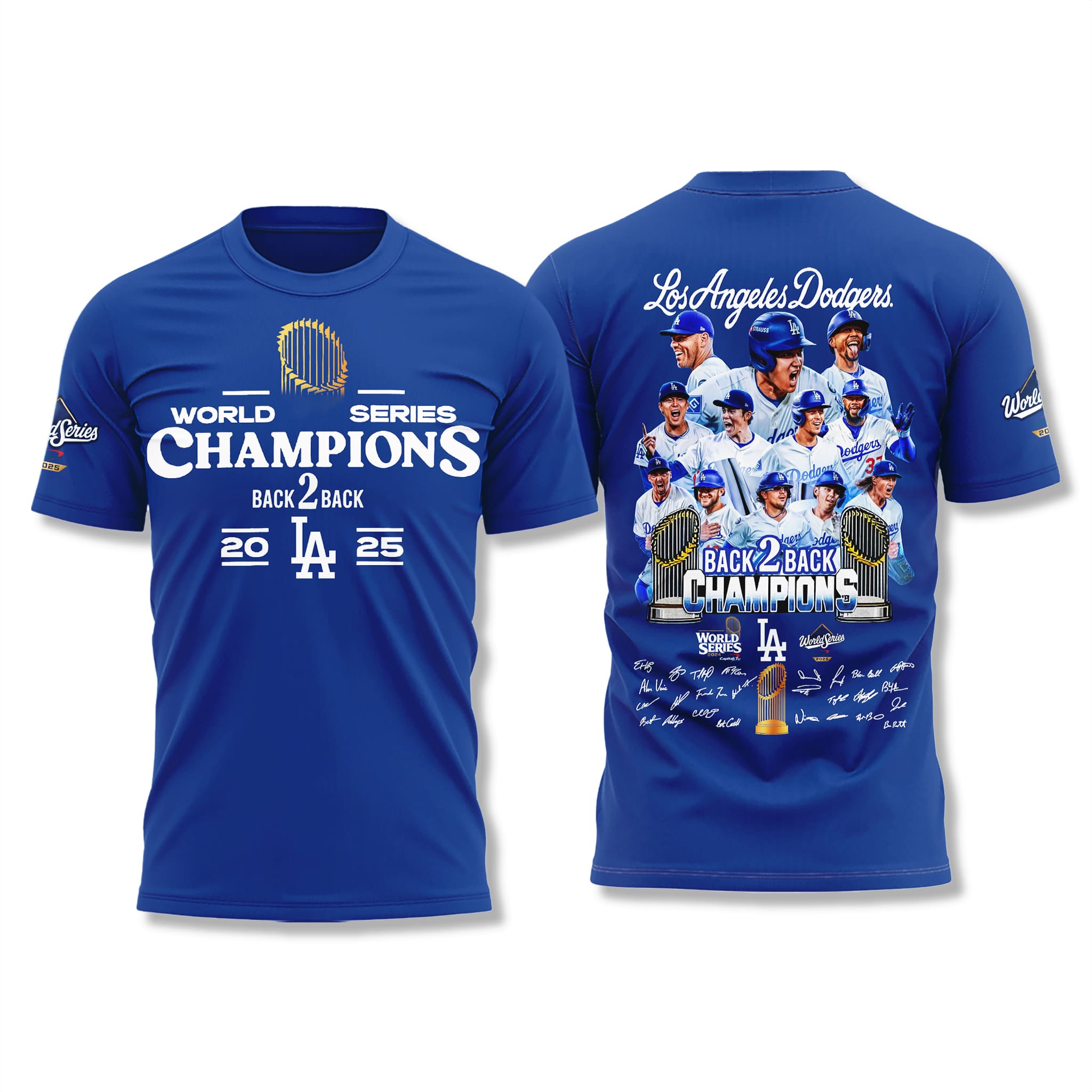 LA Dodgers World Series Back To Back Champions Shirt 2025 1 LA Dodgers World Series Back To Back Champions Shirt 2025 1