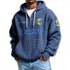 LA Rams 2025 Waffle Quarter Zip Hoodie 6 LA Rams 2025 Quarter Zip Waffle Hoodie 3