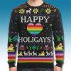 LGBTQ Happy Holigays Christmas Ugly Sweater