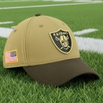 Raiders 2025 Salute to Service Hat