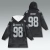 Las Vegas Raiders Captain Patch Blanket Hoodie 2