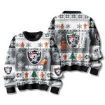 Raiders They Not Like Us Ugly Christmas Sweater