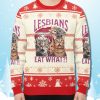 Lesbians Eat What Ugly Christmas Sweater 3 Lesbians Eat What Ugly Christmas Sweater