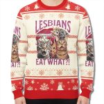 Lesbians Eat What Ugly Christmas Sweater