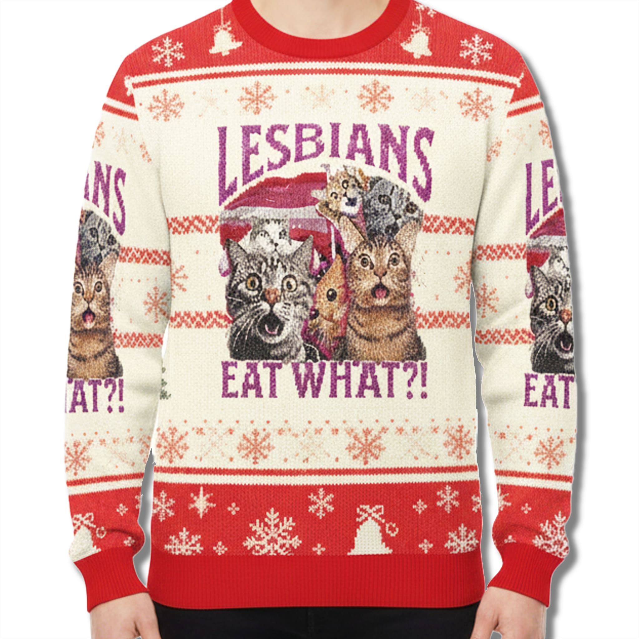 Lesbians Eat What Ugly Christmas Sweater 2 Lesbians Eat What Ugly Christmas Sweater 2