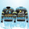 Chargers Batman 2025 Ugly Christmas Sweater 5 Los Angeles Chargers Batman 2025 Ugly Christmas Sweater 1