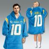 Los Angeles Chargers Captain Patch Blanket Hoodie