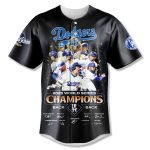 Los Angeles Dodgers Back 2 Back Champions World Series Jersey