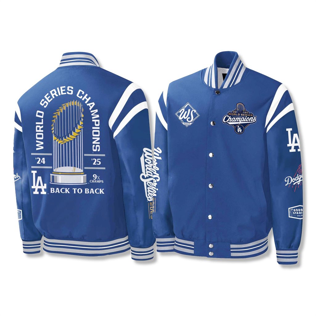 Los Angeles Dodgers Back To Back Champions 2025 Jacket