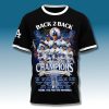 Los Angeles Dodgers World Series 2024 2025 Back 2 Back Champions Shirt 6 Los Angeles Dodgers World Series 2024 2025 Back 2 Back Champions Shirt