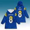 Los Angeles Rams Classic 2025 Custom Blanket Hoodie 4