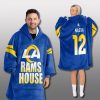 Los Angeles Rams House Unisex Blanket Hoodie