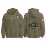 Rams Salute To Service Hoodie 2025