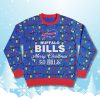 Merry Christmas Go Bills Ugly Sweater 2025 2