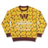 Merry Christmas Go Commanders Ugly Sweater 2025 1