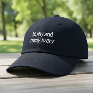 Bi Shy And Ready To Cry Hat Cap 1