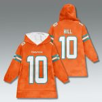 Dolphins 2025 Unisex Blanket Hoodie