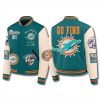 Miami Dolphins Go Fins EST 1966 Varsity Jacket 2025