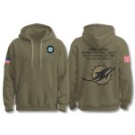 Dolphins Salute To Service Hoodie 2025