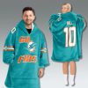 Miami Football Go Fins Blanket Hoodie 7 Miami Football Go Fins Blanket Hoodie