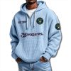 Milwaukee Brewers 2025 Quarter Zip Waffle Hoodie 3