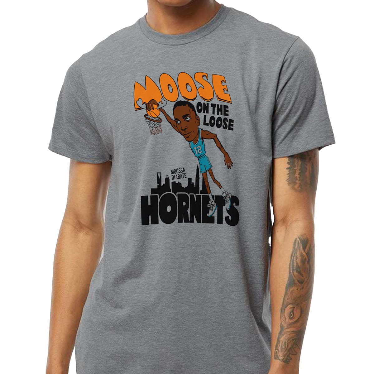 Moussa Diabate Moose on the Loose Shirt 4 Moussa Diabate Moose on the Loose Shirt 22
