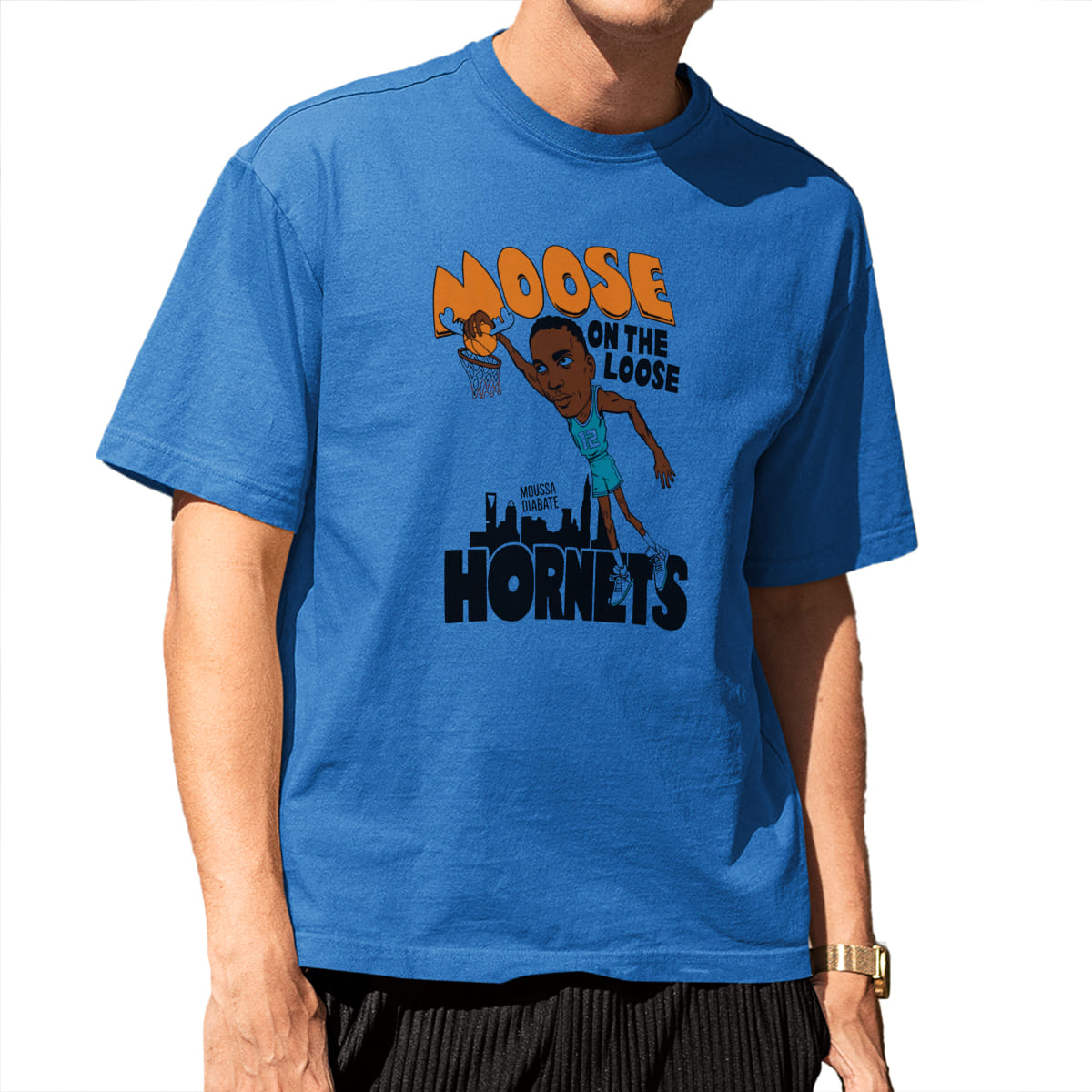 Moussa Diabate Moose on the Loose Shirt 5 Moussa Diabate Moose on the Loose Shirt 4