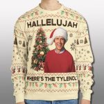 National Lampoon's Christmas Vacation Hallelujah Tylenol Ugly Sweater