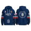 Navy Midshipmen 250th Anniversary US Navy Hoodie 3 Navy Midshipmen 250th Anniversary US Navy Hoodie