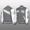 Patriots 1960 Rivalries Varsity Jacket 5 New England Patriots 1960 Rivalries Varsity Jacket 2