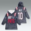 Patriots Go Pats Blanket Hoodie 5 New England Patriots Go Pats Blanket Hoodie 3