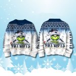 Patriots Snow Grnch Ugly Christmas Sweater 2025