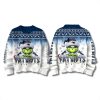 Patriots Snow Grnch Ugly Christmas Sweater 2025 4 New England Patriots Snow Grinch Ugly Christmas Sweater 2025 3
