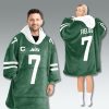 Jets Captain Patch Blanket Hoodie 2025 8 New York Jets Captain Patch Blanket Hoodie 2025
