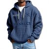 New York Yankees 2025 Quarter Zip Waffle Hoodie 1