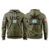 North Carolina Tar Heels Military Appreciation 2025 Hoodie 1