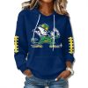 Notre Dame Fighting Irish 2025 Leprechaun Printed Waffle Hoodie 7 Notre Dame Fighting Irish 2025 Leprechaun Printed Waffle Hoodie