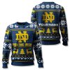 Notre Dame Fighting Irish Custom Ugly Christmas Sweater 2025 9 Notre Dame Fighting Irish Custom Ugly Christmas Sweater 2025