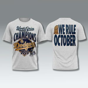 We Rule October Dodgers Shirt 1