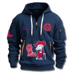 Ole Miss Rebels EST 1848 Quarter Zip Hoodie