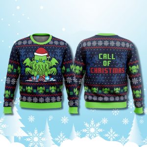 Call Of Cthulhu Ugly Christmas Sweater 2