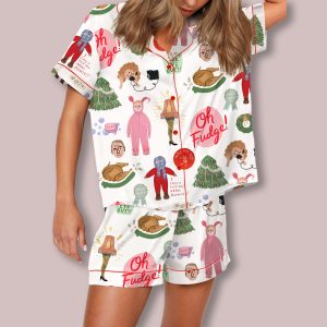 A Christmas Story Silky Satin Pajama Set 2