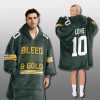Packers Bleed Green And Gold Unisex Blanket Hoodie 5 Packers Bleed Green And Gold Unisex Blanket Hoodie