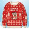 Pass Me A Fridge Cig Diet Coke Christmas Ugly Sweater