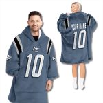 Patriots 2025 Rivalries Nor Easter Storm Blue Blanket Hoodie