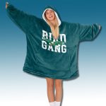 Eagles Bird Gang Bitches Unisex Blanket Hoodie